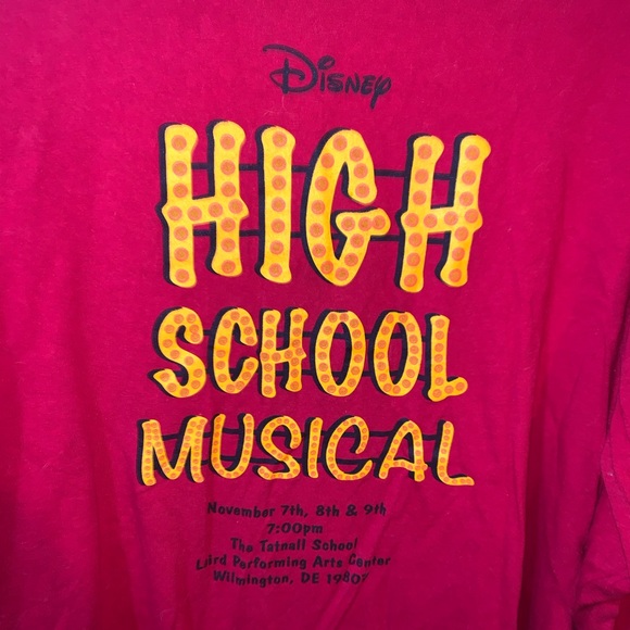 Disney High School Musical play shirt large - Picture 2 of 6